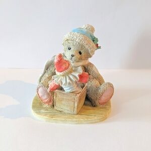 VINTAGE 1992 Cherished Teddies Douglas "Let's Be Friends" Figurine